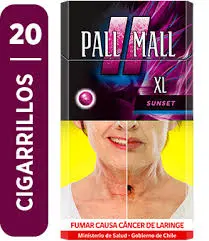 Cigarros Pall Mall Sunset XL 20s