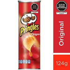 Pringles Snack Papas Original 124g