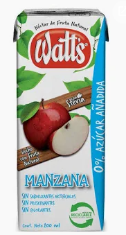 Nectar watts manzana light 200ml