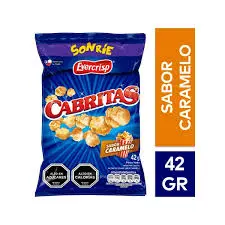 Evercrisp Cabritas Sabor a Caramelo 42g