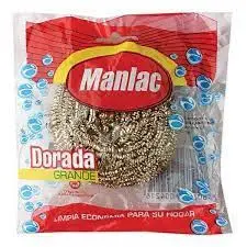 Esponja Dorada Grande Manlac 1 Uni