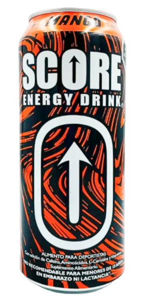 Bebida energética Score mango500 cc