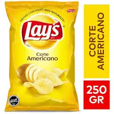 Lays Papas Fritas Americana Evercrisp 250g