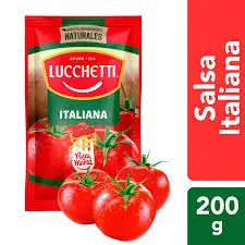 Salsa de Tomate Italiana Lucchetti 200 Gr