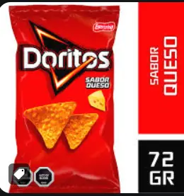 DORITOS QUESO 72G