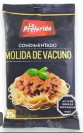 CARNE MOLIDA LA PREFERIDA 125G