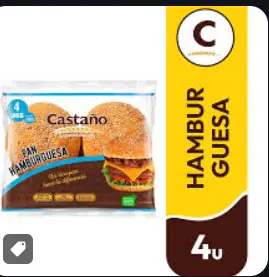 HAMBURGUESA CASTAÑO 4UND