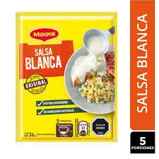 Salsa Blanca Deshidratada Maggi 36G