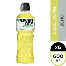 Powerade Zero L-Limon PT600cc x 6