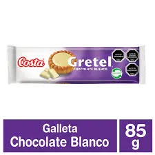 Costa Galleta Gretel de Chocolate Blanco 24x85g.