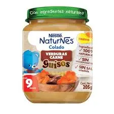 Colado Verduras y Carne 205gr Nestle Naturnes